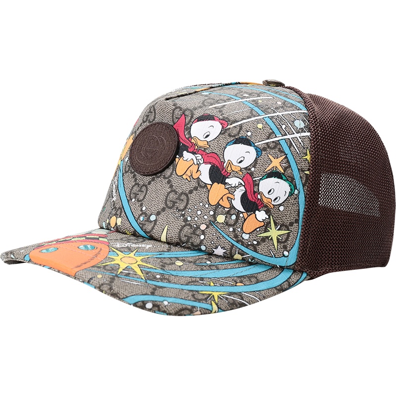 GUCCI 古驰 男士 Disney x Gucci系列人造帆布/织物帽子棒球帽鸭舌帽 648843 4HACR