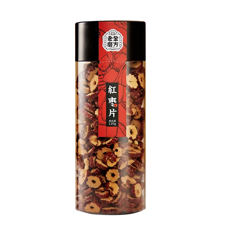 老金磨方 红枣片120g干吃泡茶网红零食