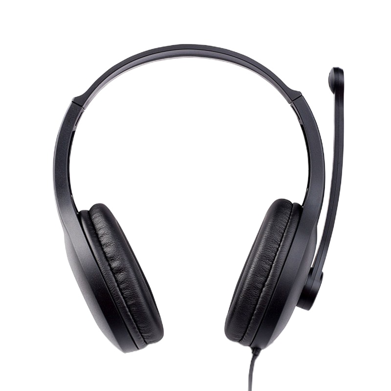 漫步者(EDIFIER) K800台式电脑耳机带麦克风头戴式游戏耳麦带话筒 双插孔 黑色