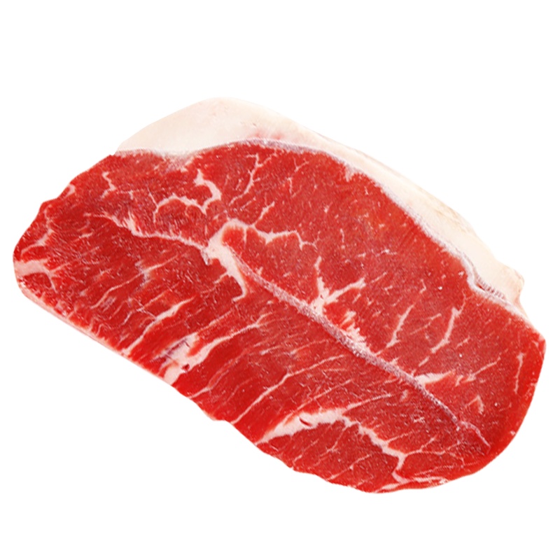 苏鲜生原切上脑板腱牛排1.2kg 2.4斤 8片装 家庭套餐 草饲散养 原切非腌制 牛肉更健康