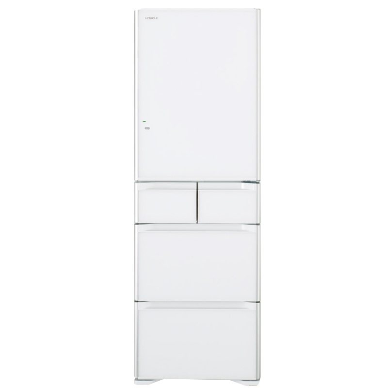 Hitachi/日立 401升多门冰箱 日本原装进口冰箱 真空保鲜 自动制冰 触控面板 R-XG420KC 水晶白色