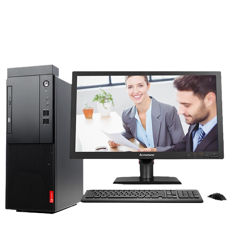 联想启天M410商用套机I7-7700/8G/1T/2G/无光驱W10+ 21.5LCD