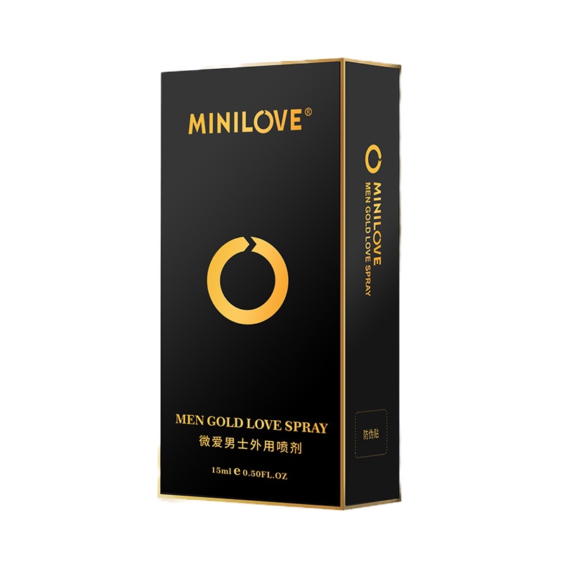 【送湿巾】MINILOVE男士外用喷剂15ml 男女两性情趣性用品延长夫妻房事时间 男性系列成人情趣性用品