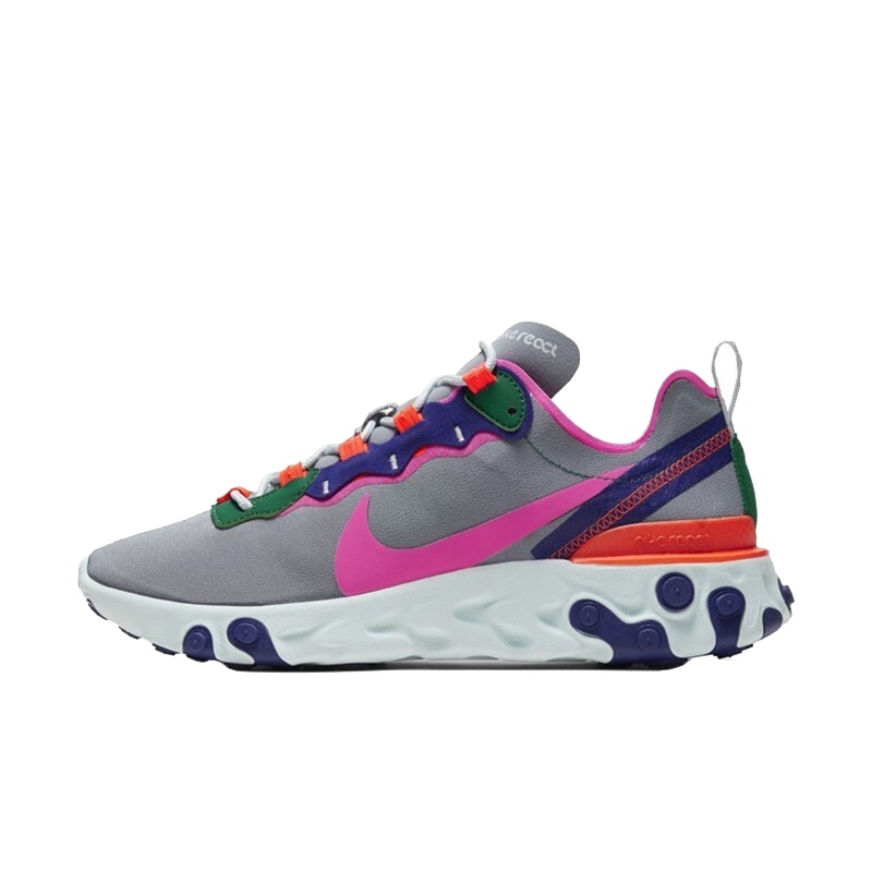 耐克女鞋REACT Element 55高桥盾联名运动休闲跑步鞋BQ2728-006