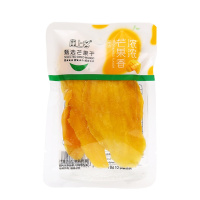 [座上客 甄选芒果干4袋]休闲零食水果干果脯蜜饯广西特产约330g