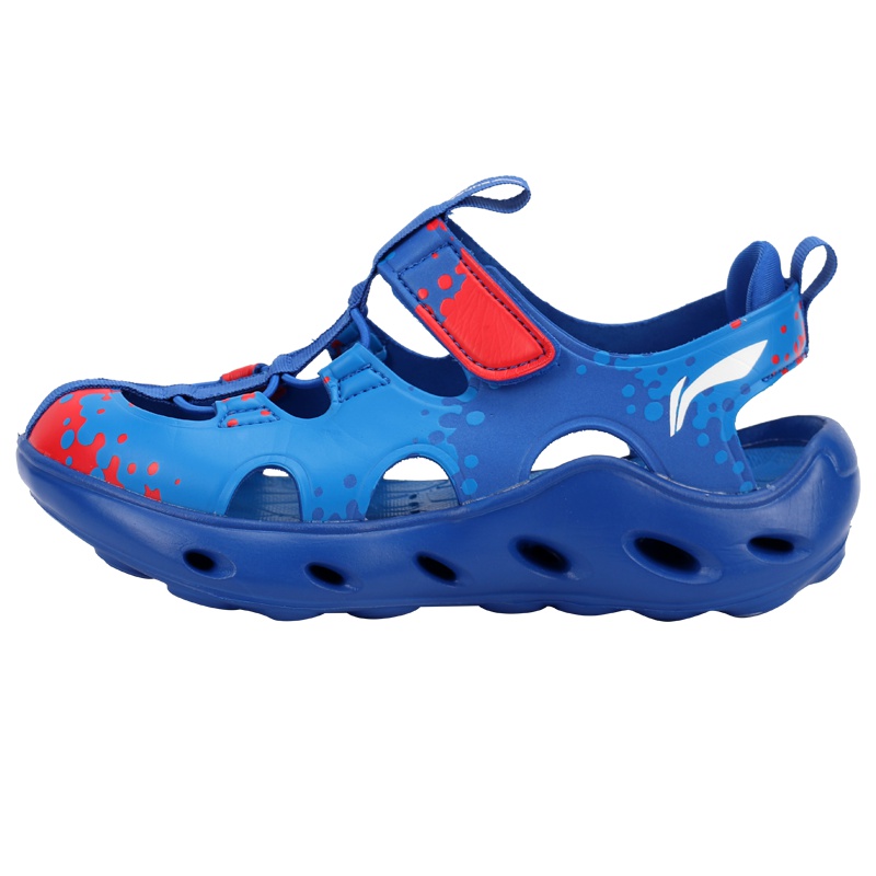 李宁童鞋中大童男女童沙滩运动凉鞋