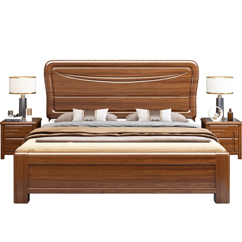 锐取 化妆台 北欧实木梳妆桌 大桌面双抽屉化妆桌凳组合现代简约小户型卧室家具