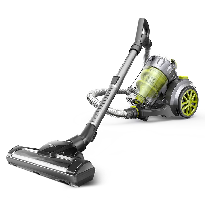 亿力 YILI 车载手持便携式吸尘器家用大真空度 多锥旋风过滤 可调速无耗材 YLC6243 1600w