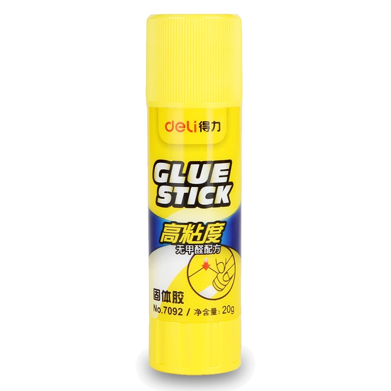 固体胶高粘度强力固体胶大号手工胶棒办公固定胶棒儿童幼儿园学生用6支/每盒(一箱72盒)