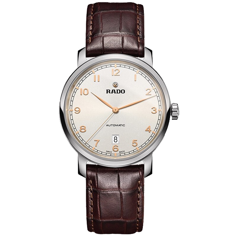 雷达(RADO)瑞士手表钻霸系列时尚休闲简约商务自动机械男士手表R14077136