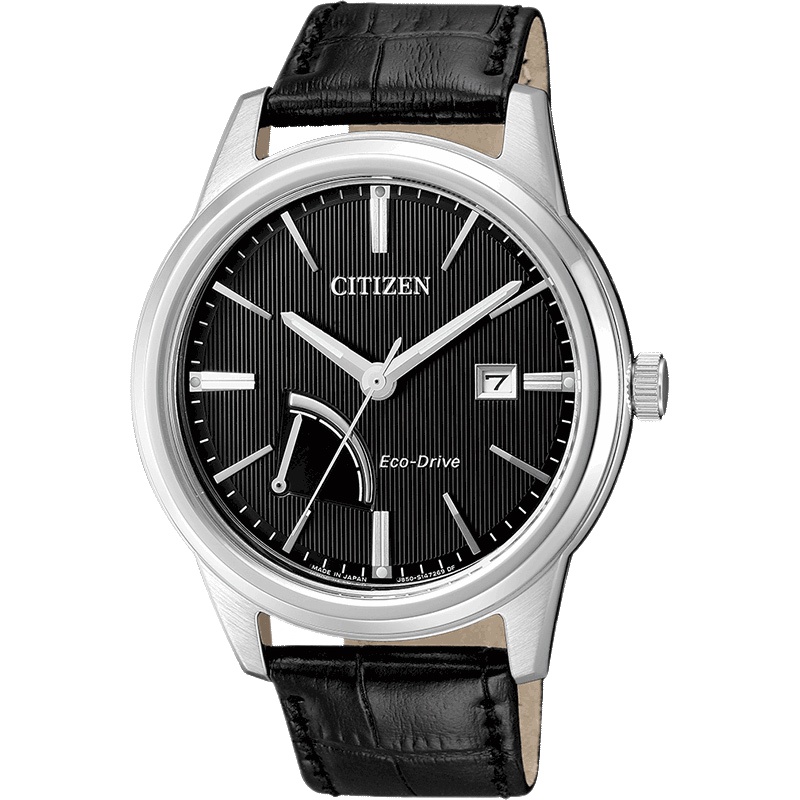 西铁城(CITIZEN)手表 光动能表圈吸光系列商务休闲男表AW7000-07E