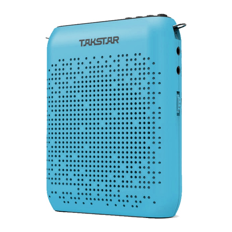 得胜 E220 无线蓝牙小蜜蜂扩音器 蓝色 上课导游摆摊叫卖扩音播放器 多色可选支持TF卡录音FM收音