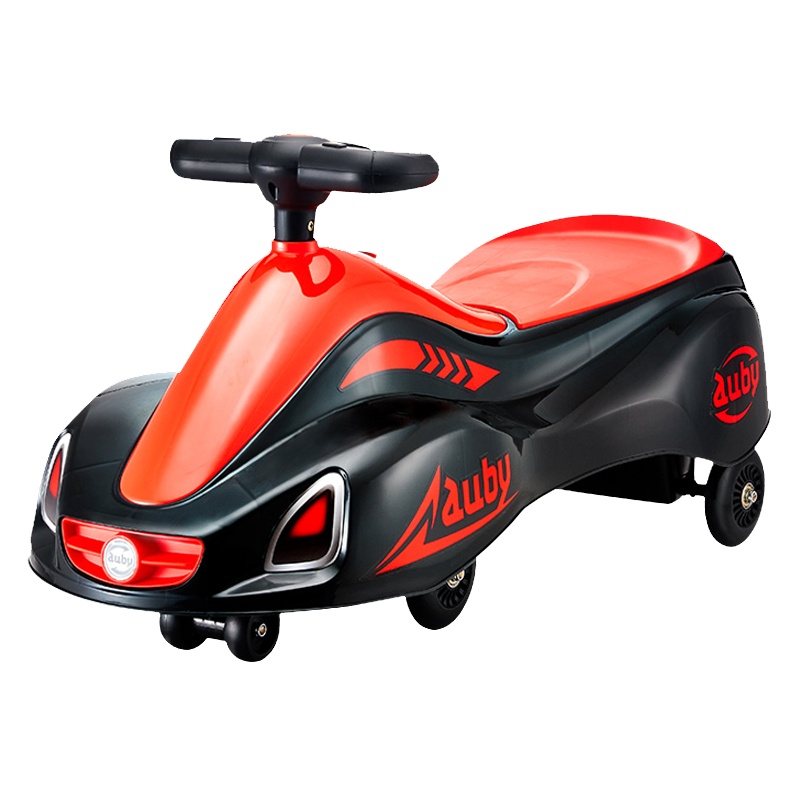 澳贝-464121炫酷音乐扭扭车(星耀黑)静音轮万向轮摇摆车1-3岁男宝宝女宝宝