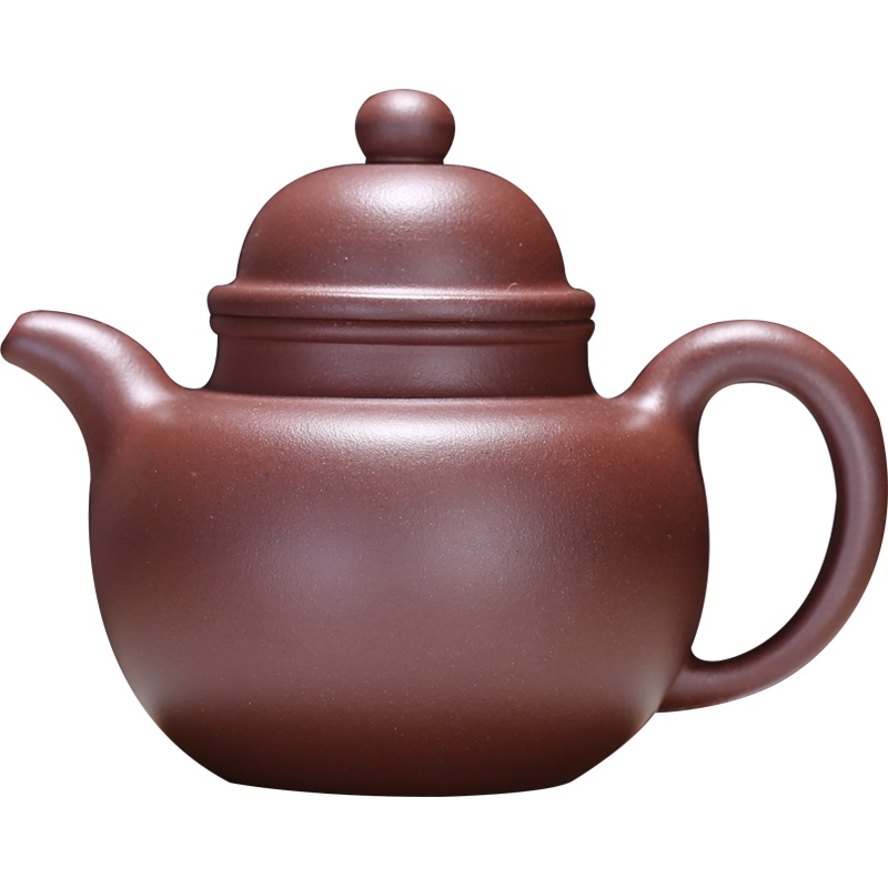 掇球壶 宜兴紫砂壶名家孔祥生 纯全手工原矿珍藏底槽青泡茶壶功夫茶具收藏送礼光素器190cc