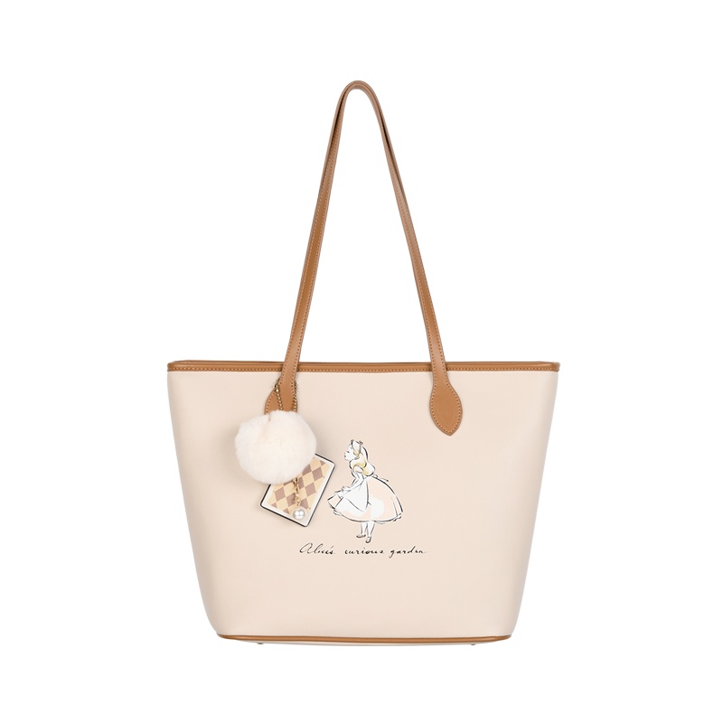 迪士尼IP托特包女大容量单肩包2020新款百搭秋冬大包包女