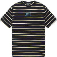 Paul Frank/大嘴猴 短袖T恤男夏季宽松条纹半袖打底衫男 PFCTE212839M