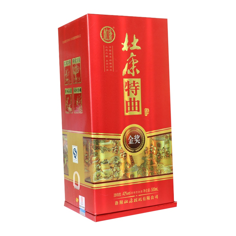 杜康特曲金奖 42度 浓香型白酒 500ml 单瓶装