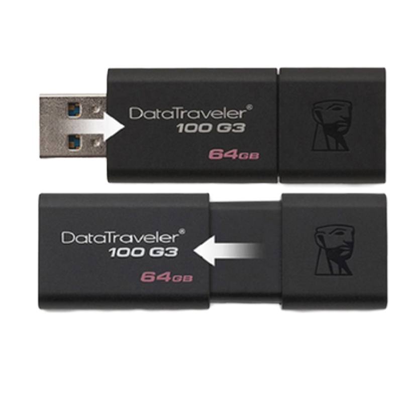 [精选]金士顿DT100 G3 64G 优盘 USB3.0