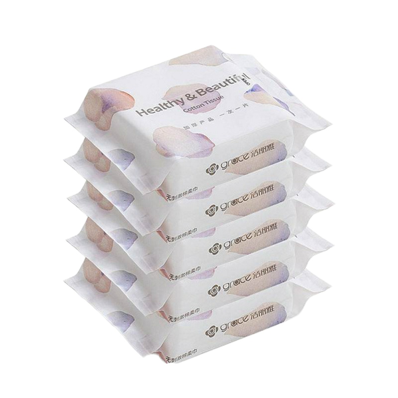洁丽雅(grace)MRJ022抽取式湿巾白色 每包20抽 10包/件