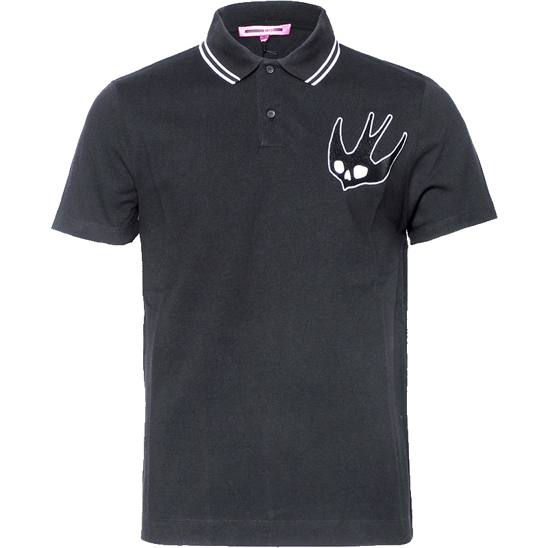 MCQ ALEXANDER MCQUEEN亚历山大麦昆 男款Polo衫短袖T恤燕子款