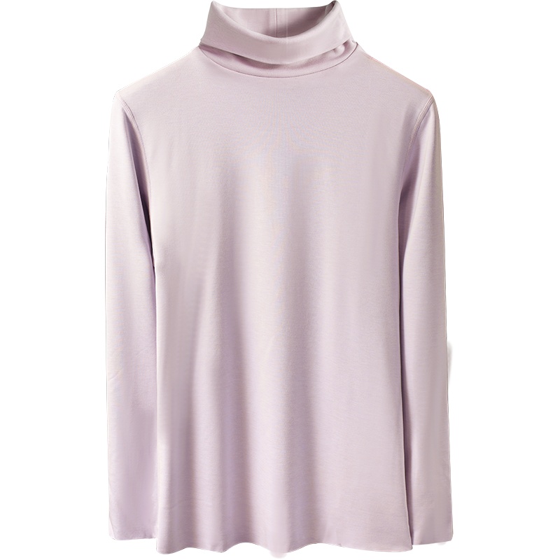 七匹狼[抑菌]德绒极地发热1件装商务翻折领中领女士保暖上衣