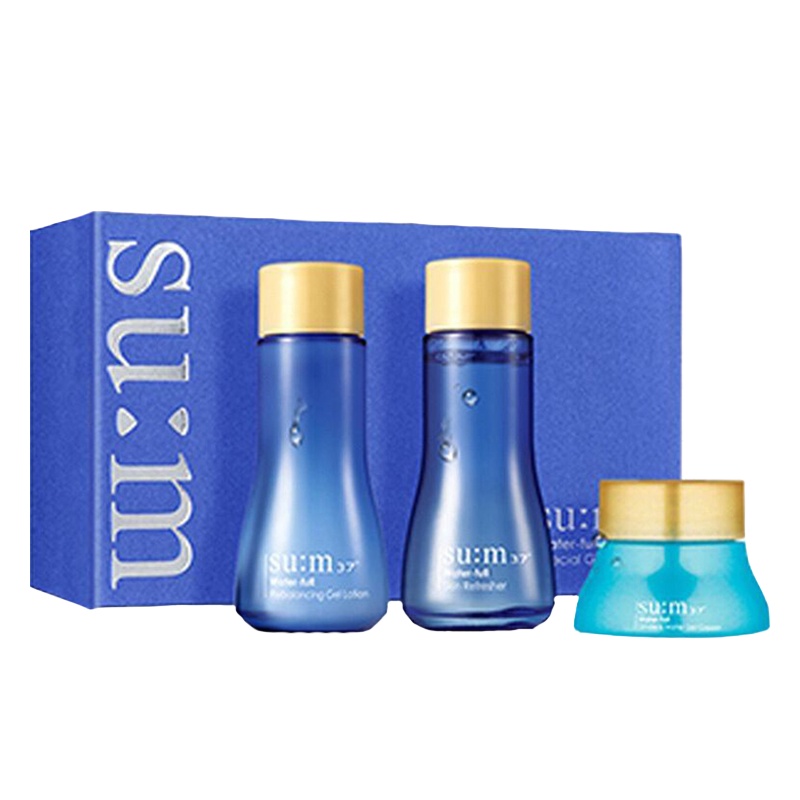 [滋润营养补水保湿]su:m 37 苏秘37度 苏秘水库3件试用 护肤套装 滋润营养