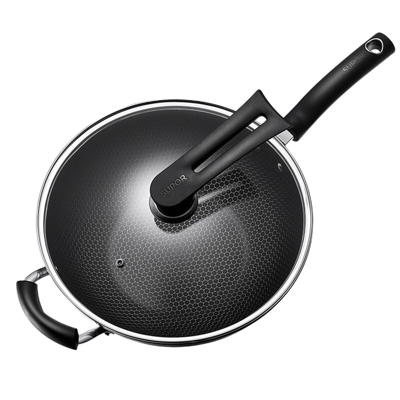 苏泊尔晶钻全屏蜂巢炒锅  VC30JC01  30cm