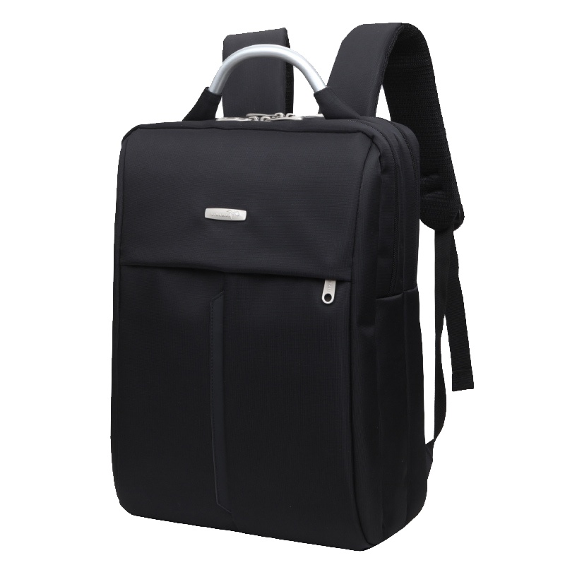 OUMANTU男背包 双肩包 时尚潮流休闲简约韩版双肩电脑包旅行出差背包S8007