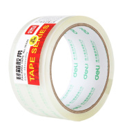 得力30173 透明胶带45mm*60y*50um 6卷/筒 6筒/箱(1箱装)