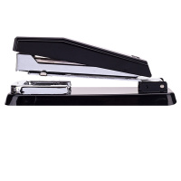 得力可旋转订书机学生用订书器加厚钉书机标准型多功能办公用品小号订书钉省力定书机订中缝装订机0414HEI