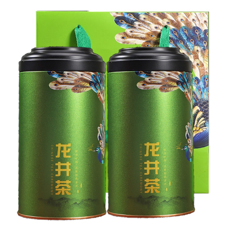 [源御露]新茶春茶豆香龙井茶浓香型绿茶散装礼罐装300G