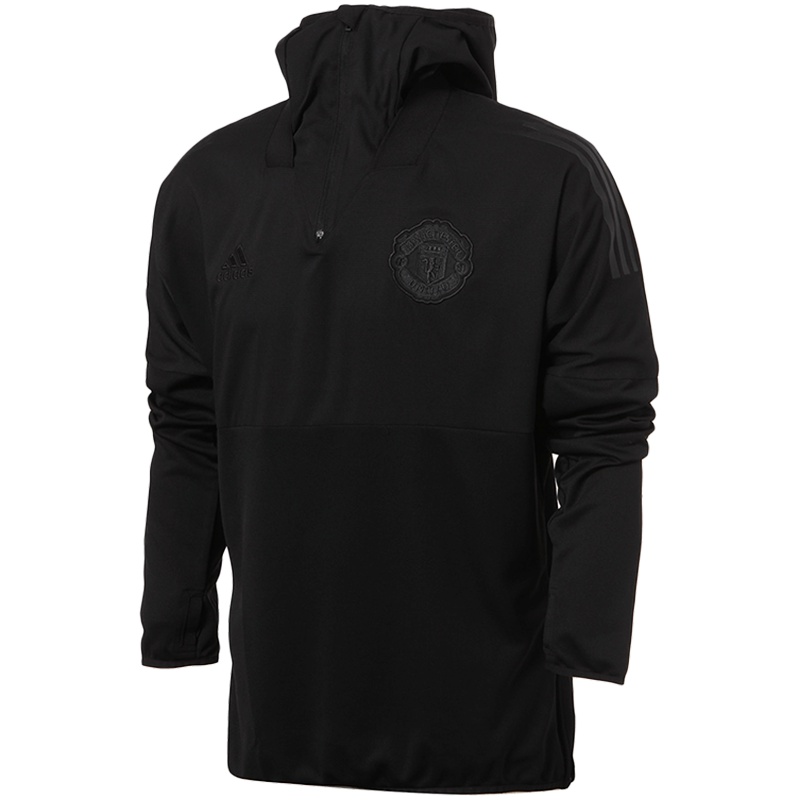 adidas阿迪达斯男子夹克外套足球训练运动服BQ2265 L 黑色