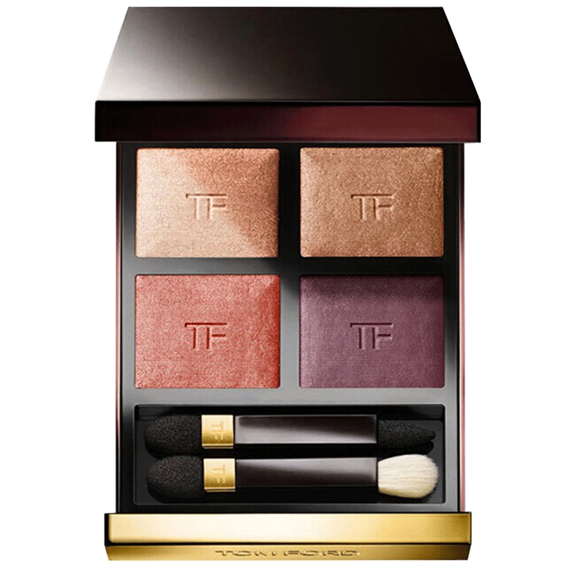 [国内专柜版]汤姆福特TOM FORD幻魅四色眼影盘6g 04#蜜月红棕 HONEYMOON 细腻珠光