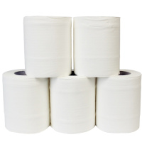 企购优品 空芯卷纸卫生纸有芯短卷纸卷筒纸宾馆酒店客房专用空心公用厕纸30克小卷纸整