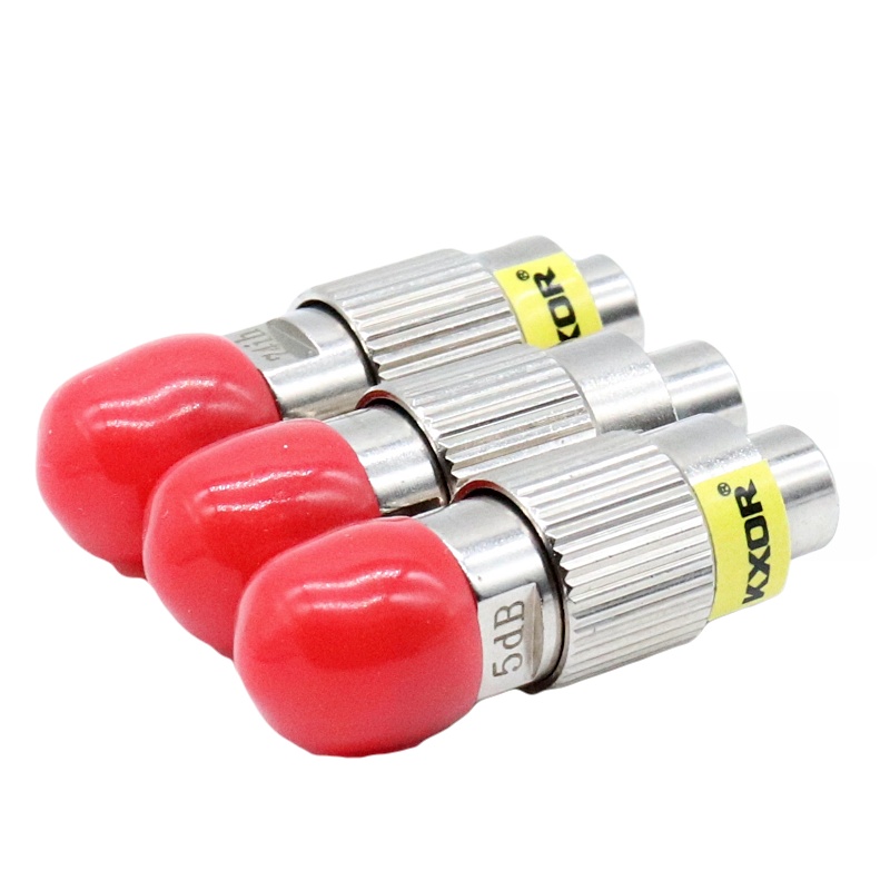 音效转换头FC光纤衰减器5dB阴阳式FC固定公母衰减器SS-OP-ATN-FC-5法兰盘FC/UPC光衰转接头