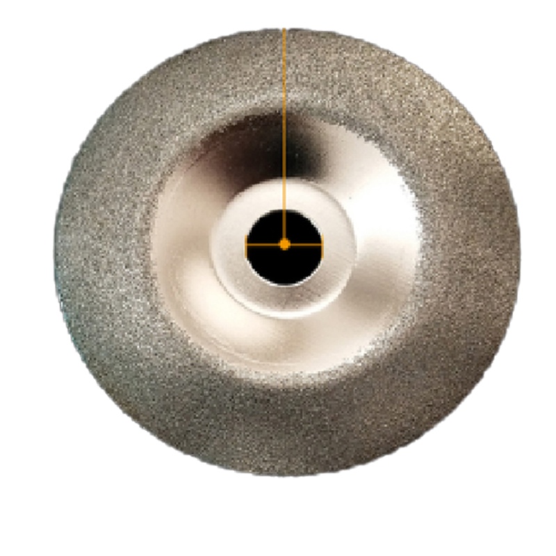 TURMN 金刚石玻璃磨片 碗型4寸