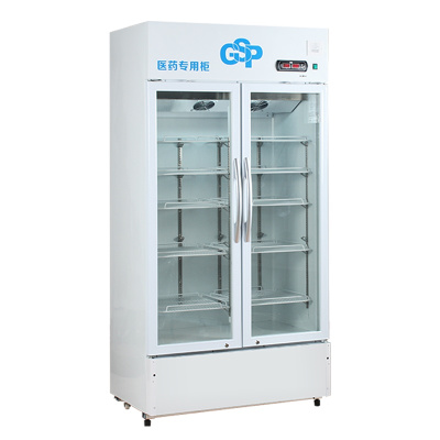 华美(Huamei)LC-520D医药柜药品阴凉柜冷藏柜新GSP认证冰柜 恒温风冷展示柜 商用冷柜-520升