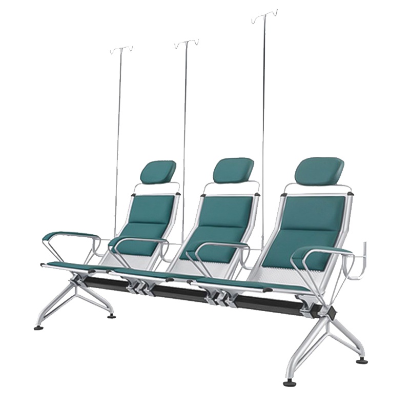 富和美(BNF)排椅输液椅诊所点滴椅候诊输液椅定做不锈钢机场椅长椅休息92输液椅四人