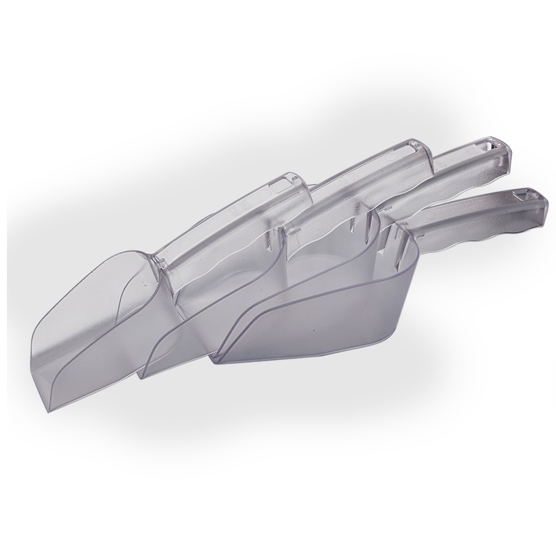 方口PC冰铲加厚大号面粉铲家用米铲坚果铲塑料食品铲挖豆子铲子