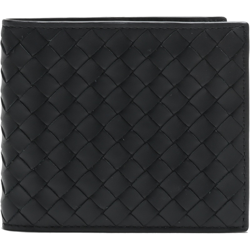 BOTTEGA VENETA BV 宝缇嘉 男士皮革编织短款钱包钱夹 138625 V4651
