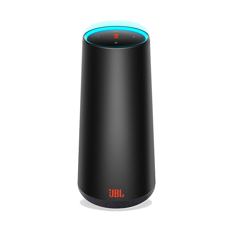 JBL TOWER SMART音乐城堡无线蓝牙音箱 智能音箱 WIFI语音声控智能家居音响 陪伴教育学习娱乐 黑色