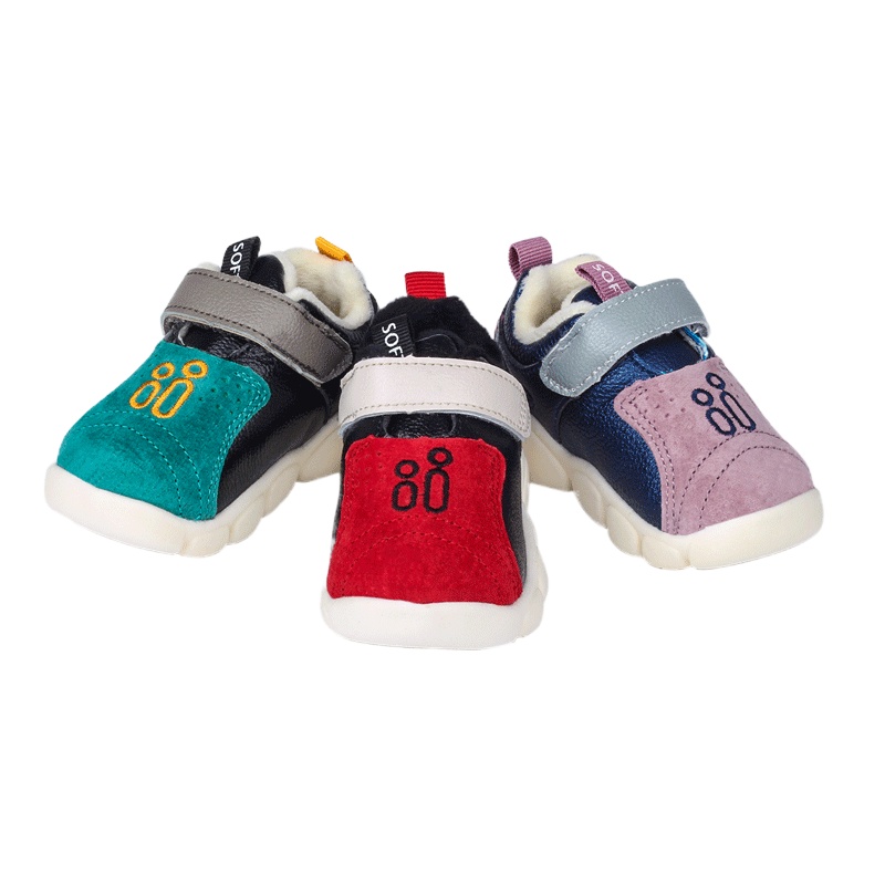 佳亲(SOFT KIDS)冬季婴童鞋透气减震防滑男女同款