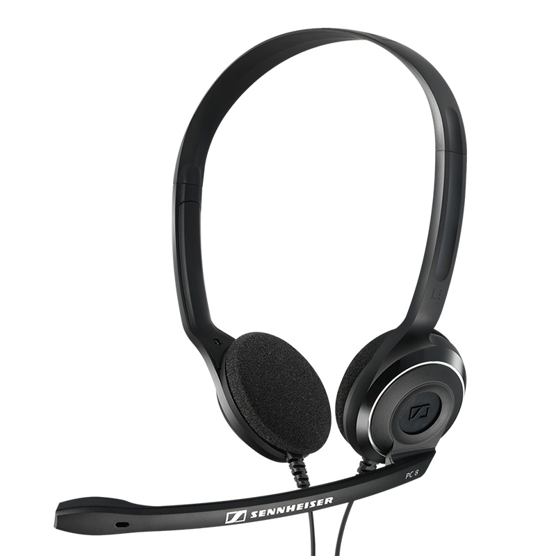 SENNHEISER/森海塞尔 PC8 USB 电脑网课耳麦 头戴式游戏吃鸡耳机