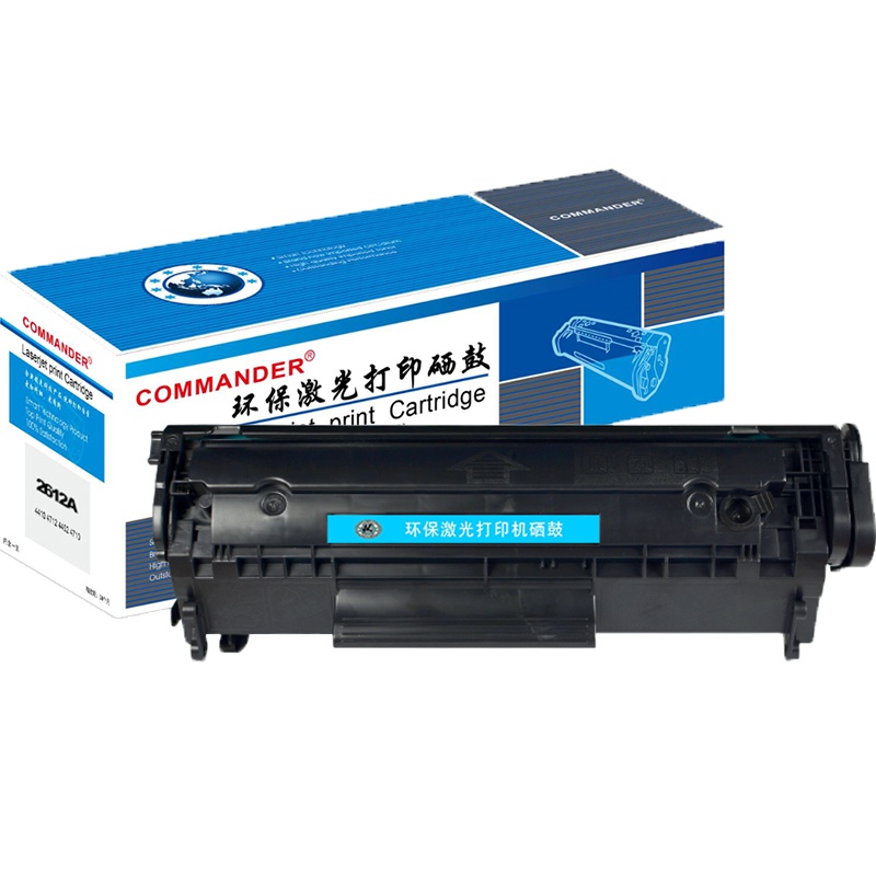 统帅 Q2612A 硒鼓（适用于1010/1012/1015/1018/1020）黑色单个装