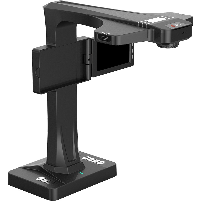 汉王(Hanvon)HW-28U书籍成册扫描仪高拍仪书刊卷宗档案免拆分成册1800万像素A3大幅面高清高速零边距视频展台