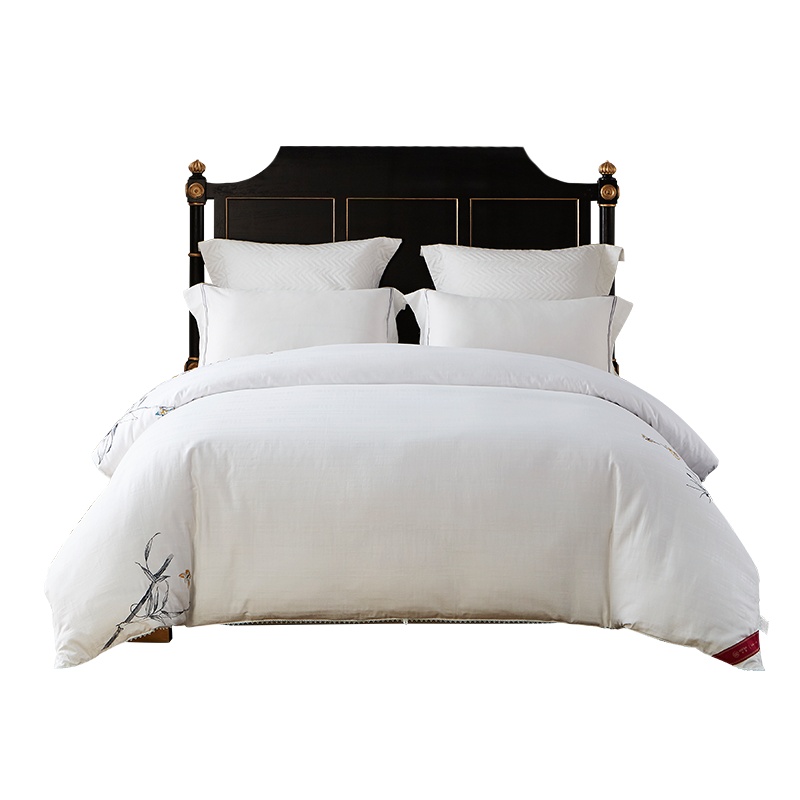 钱皇100%桑蚕丝被 精美苏绣印花蚕丝被 空调被婚庆被春秋被夏被