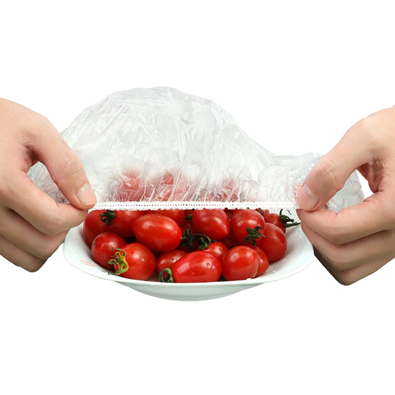 [2袋约200只装]家减尘除家用厨房保鲜膜套冰箱剩饭剩菜水果保鲜盖罩大小通用