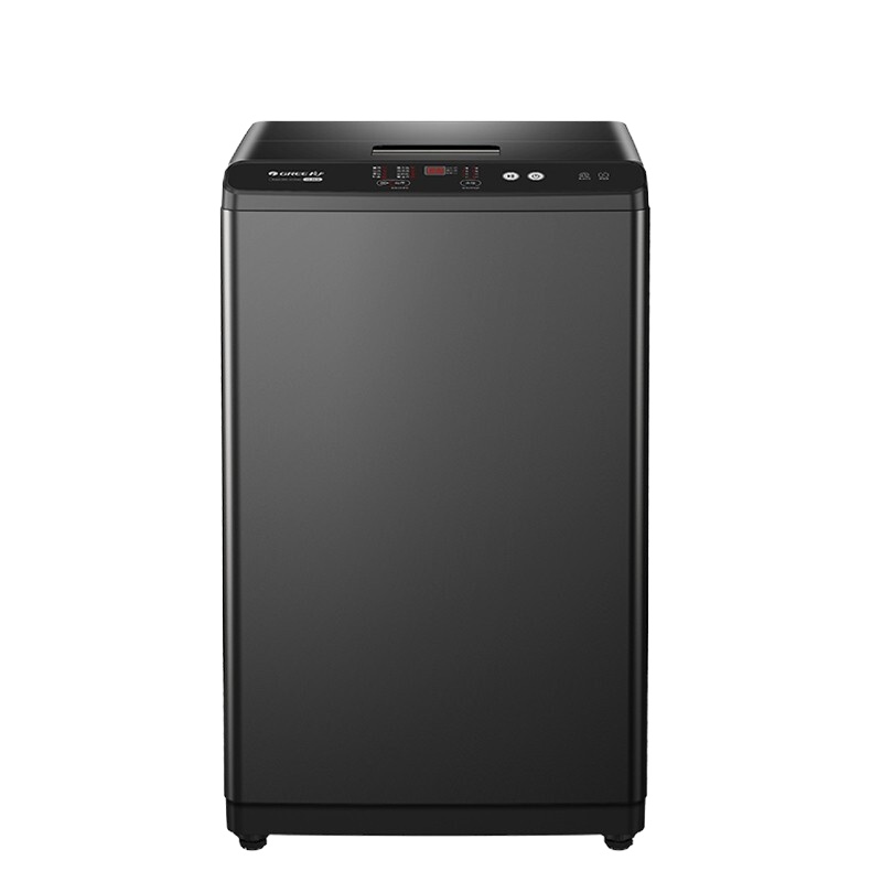 格力(GREE)波轮洗衣机全自动10公斤智能预约脱水桶自洁二级能效家用洗衣机小清星系列 珍珠黑 XQB100-01Ga2