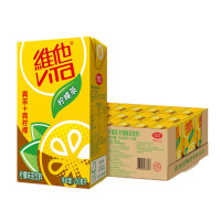 维他 柠檬茶 250ml*24盒 柠檬味红茶 正宗港式风味 饮品整箱装 黄色 单位:件