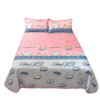 凯诗风尚(CHARSON)冰丝席三件套 苏宁自营 可水洗可折叠夏天学生宿舍1.5m可机洗空调软席子1.8米凉席2米床